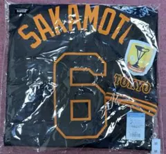 ★新品未使用★#6 坂本 勇人 3rdブラックレプユニチャンピオンエンブレム付L 6 坂本 勇人 3rdブラックレプユニチャンピオンエンブレム付XXL