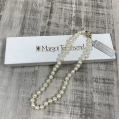 未使用 Margot Townsend パール ラインストーン ネックレス