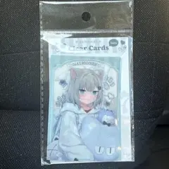 未開封 甘城なつき　nachoneko クリアカード5枚セット　ドンキコラボ