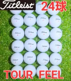 Titleist Tour Feel 白　24球　ロストボール