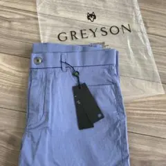 タグ付き　GRESON グレイソン　ゴルフ　パンツ　ブルー