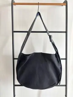 ear PAPILLONNERメッシュショルダーバッグ 黒