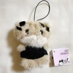 mikko BLACK RIBBON マスコット ぬいぐるみ ラテ