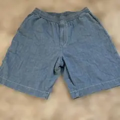 UNIQLO M デニム風ショートパンツ
