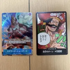 ワンピースカード 受け継がれる意思 ONE PIECE エドワード・ニューゲート