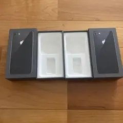iPhone 8 スペースグレー 2台セット