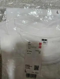 UNIQLO　ホワイト Tシャツ Lサイズ