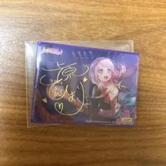 BanG Dream! ガルパ 上原ひまり サイン入り アクリルカード