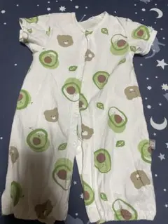 西松屋2wayオール　アボカド柄　50から60