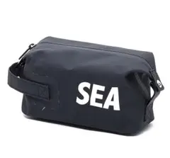 【未使用品】WIND AND SEA DOPP KIT BAG ブルー　バッグ WIND AND SEA 「WDS DOPP KIT BAG(LARGE) 」4月18日発売 | mark