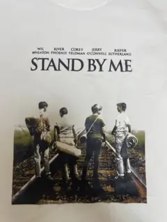 新品、男女兼用❗️スタンドバイミー　映画　ホワイトTシャツ