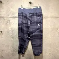 adidas アディダスClimalite(クライラマイト)迷彩柄 ヨガパンツM