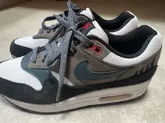 ほぼ未使用！Nike Air Max 1 グレー/ホワイト/ブラック25cm