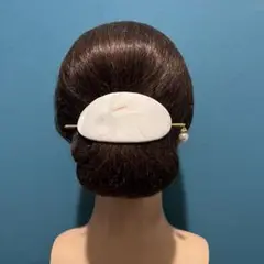 S-52【兎】ミニマジェボン 着物リメイク マジェステ 簪 ヘアアクセ