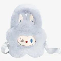 新品　未使用　ラブブ　フラワーバッblue