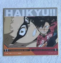 ハイキュー　1番くじ色紙セット