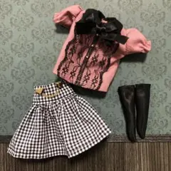 602 22センチドール服 ハンドメイド　セット