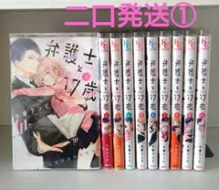【二口発送①、合計1550円】「弁護士と17歳」/小野アンビ (全10巻完結)