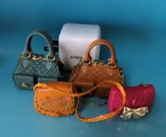 ミニチュアバッグ4点セット