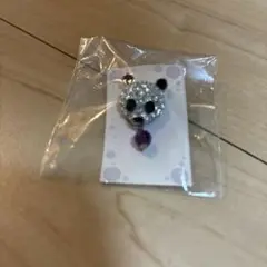 パンダピンブローチ