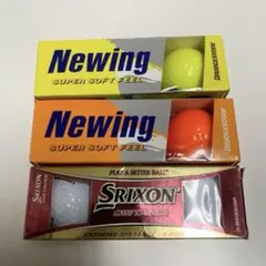Newing SRIXON Distance ゴルフボール 3個✖︎3セット