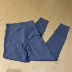 青 ヨガパンツ レギンス　S