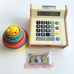 【IKEA】 木製 レジスター　【Combi】コップがさね　セット