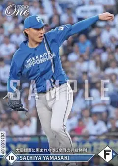 【山﨑福也】今季2度目の完投勝利 北海道日本ハムファイターズ エポックワン