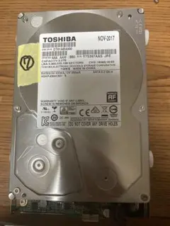 TOSHIBA DT01ABA300 3TB 外付けHDD ケース付　管理7