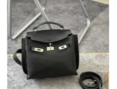 デボネアバッグ　トートバッグ黒26cm
