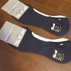 EMPORIO ARMANI コットンミックス靴下2枚セット