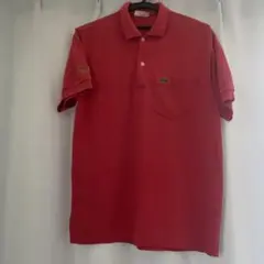 LACOSTE レッド ポロシャツ