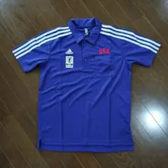 新品！adidas サッカー 日本代表 ポロシャツ Lサイズ 朝日新聞