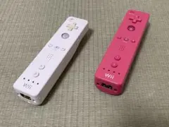 Wiiリモコン ホワイト ピンク セット