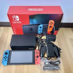 Nintendo Switch 本体［ネオンブルー・ネオンレッド］+ 付属品