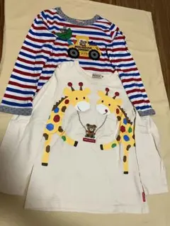 ミキハウス　tシャツセット　美品