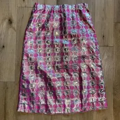 MARNI タイトスカート ピンク ゴールド 2012
