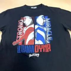 墓場の画廊　ウルトラマンダイナ　tシャツ　Lサイズ 黒　訳アリ