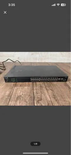 aerohive　SR2224P　ギガビット24ポート　PoEスイッチ