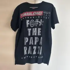TABLOID ロゴプリントTシャツ