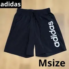 adidas ブラック パンツ M size