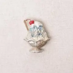 かき氷　帯留