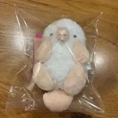 モグラッコ マスコット 　白　もぐらぬいぐるみ