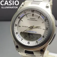ほぼ未使用 CASIO イルミネーター クォーツ 電池交換済 腕時計