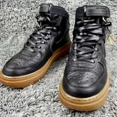 美品 Nike Air Force 1high GORE-TEX ブラック 27