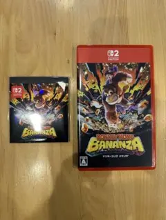 【美品】ドンキーコングバナンザSwitch2(購入特典/メモ帳付き)