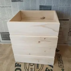 木箱 白木 4個