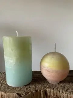 キャンドル2個セット