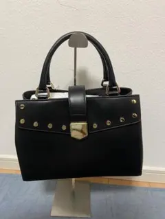 JIMMY CHOO LOCKETT ロケット レザー ハンドバッグ