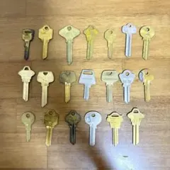 P238 20本 古鍵 キー 企業ロゴ 広告 古着系 ファッション アメカジ